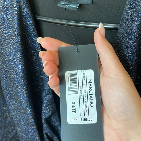 Marciano Deep V mini dress - Picture 2 of 3